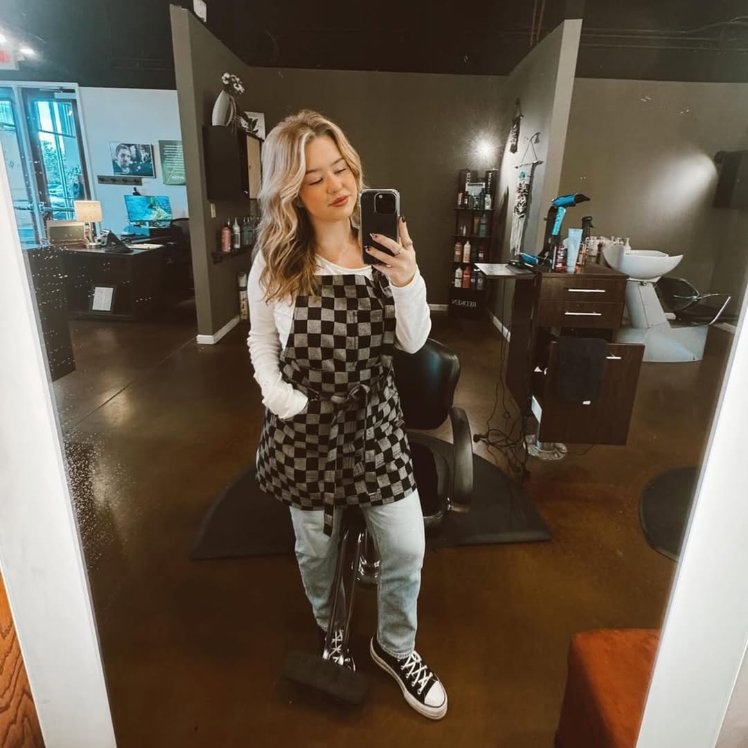 Checkered Apron