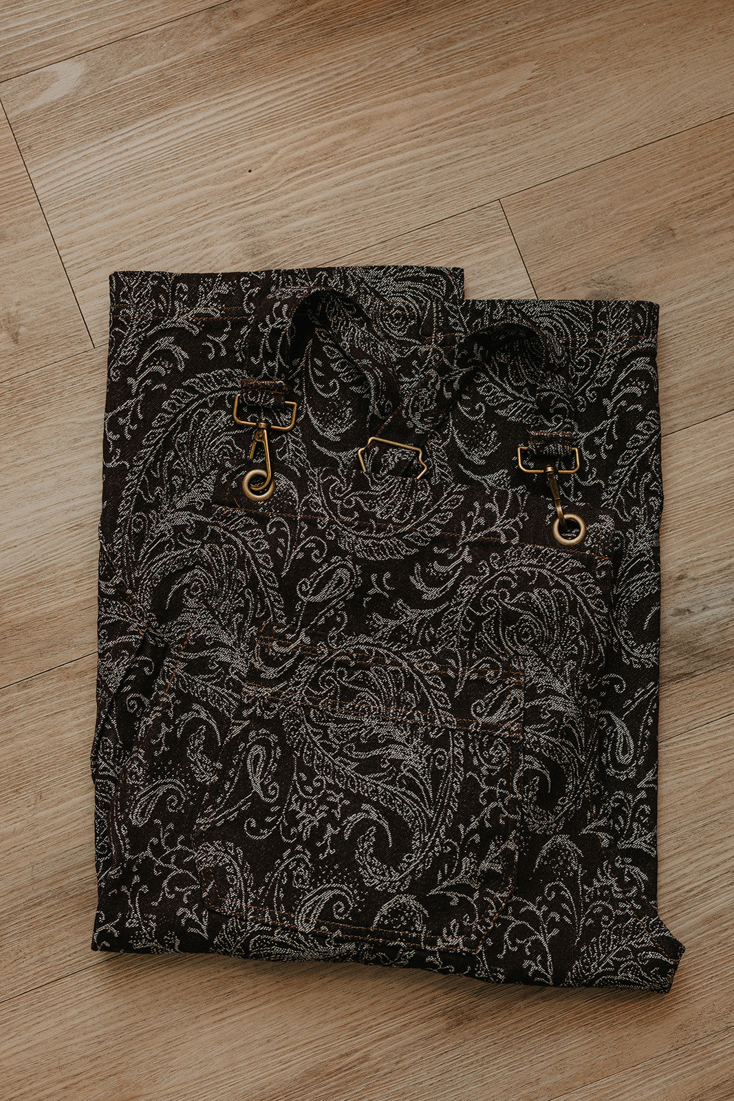 The Outlaw apron by J Clark Designed detail close-up