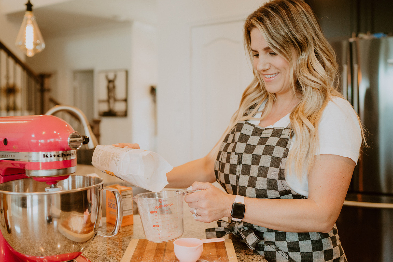 Checkered Apron