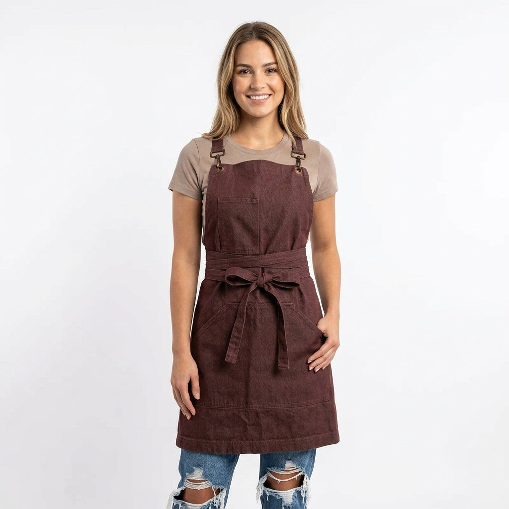cabernet red apron by jclark designed