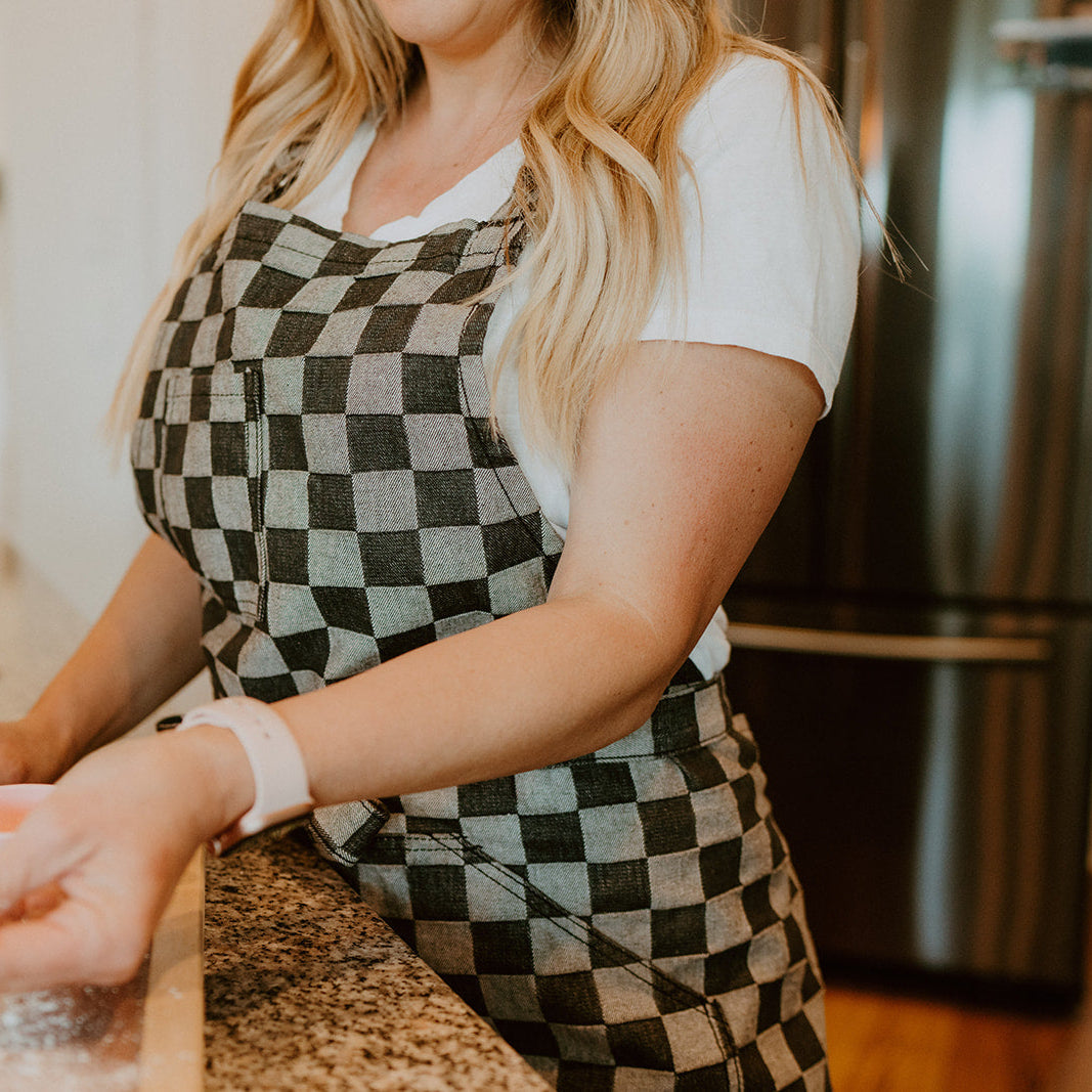 Checkered Apron